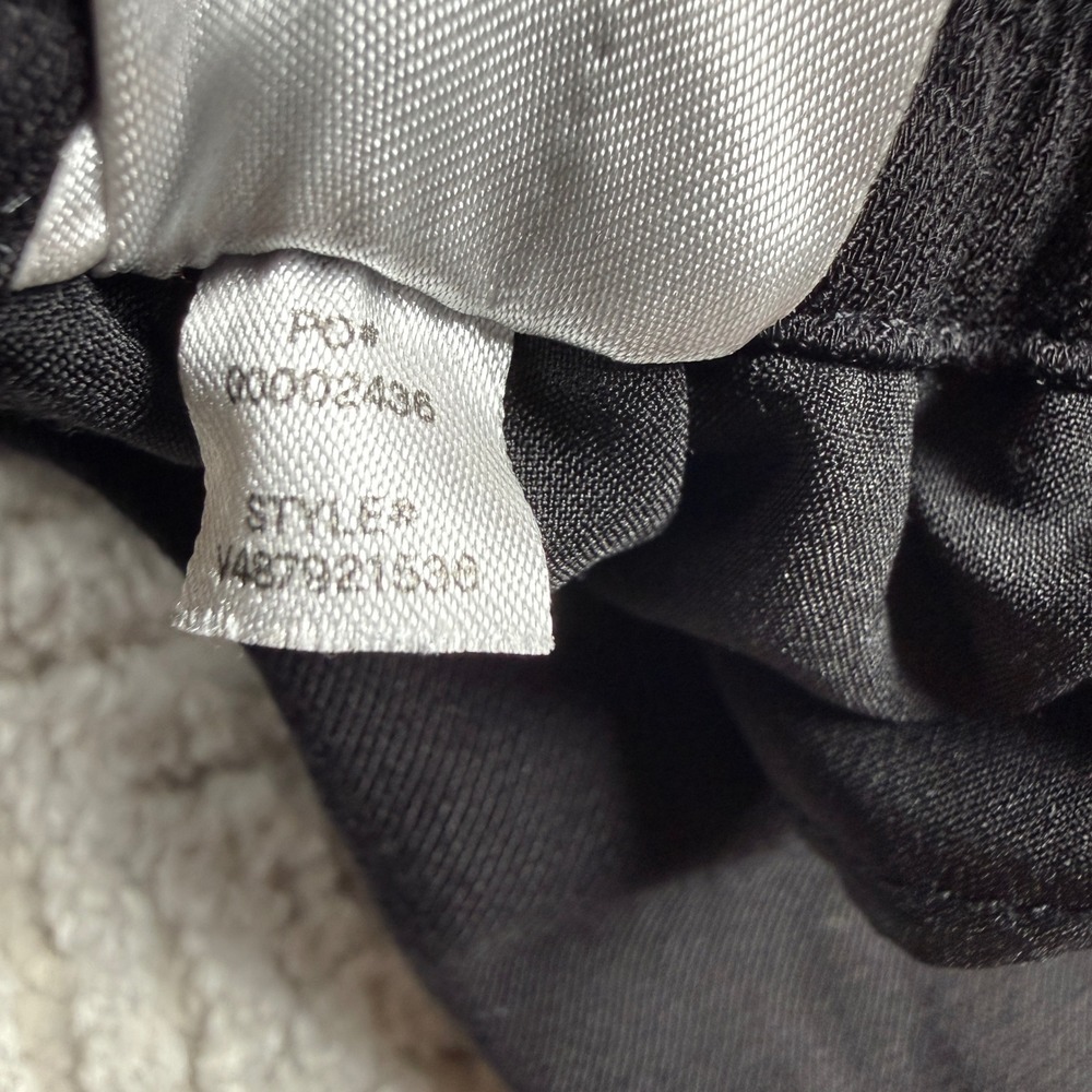 Vince Track Pants Womens M Black Wide Leg Side Zip Quiet Luxury Minimalist Chic - Picture 15 of 16